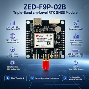 Placa Receptora GNSS RTK <span class=keywords><strong>ZED</strong></span>-<span class=keywords><strong>F9P</strong></span>-02B-00, Módulo GPS Multibanda para Mapeo y Topografía con Drones, <span class=keywords><strong>ZED</strong></span>-<span class=keywords><strong>F9P</strong></span>-04B/<span class=keywords><strong>ZED</strong></span>-<span class=keywords><strong>F9P</strong></span>-01B Opcional - Product Image 2