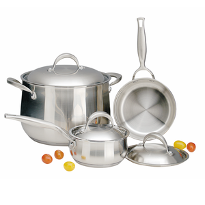 Marmites et poêles Ensemble d'ustensiles de cuisine multi-usages Casserole en acier inoxydable Dutchoven Sauteuse Marmite Ensemble de casseroles - Product Image 2