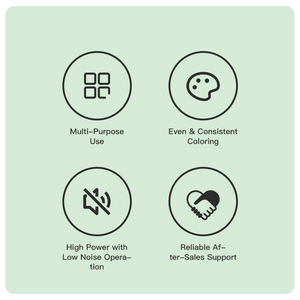 Pistolet de pulvérisation AKOKO 0.8 1mm léger à fine brume pour chocolat, pistolet de sablage pour gâteaux, pistolet de coloration pour pâtisserie et mousse, pistolet de peinture pour pâtisserie - Product Image 2