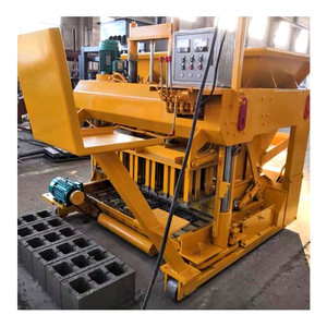 HF qmj6a di động rung rỗng paver khối rắn Máy làm gạch trứng đẻ bê tông rỗng Khối Nhà máy sản xuất dây chuyền - Product Image 5