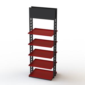 مخصص 5 أرفف أرفف عرض زيت التشحيم رف محرك معدني سماكة مع رأس - Product Image 2