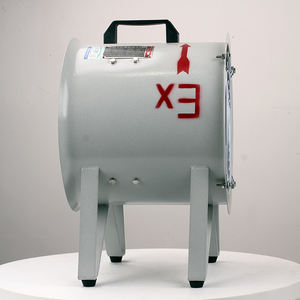 Ventilateur portatif de ventilation anti-déflagrant de STF ventilateur à flux axial pour la station service avec le conduit flexible épuisé de tissu de <span class=keywords><strong>PVC</strong></span> - Product Image 3