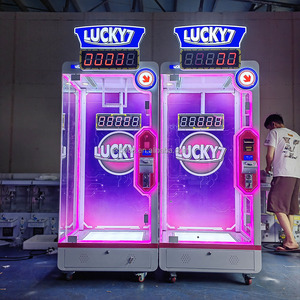 Machine de rédemption de prix <span class=keywords><strong>Lucky7</strong></span> 10s Challenge à monnayeur, avec éclairage RGB lumineux, pour salle d'arcade, directement de l'usine - Product Image 6