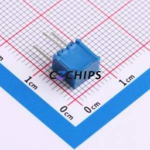 ตัวต้านทาน/โพเทนชิโอมิเตอร์แบบปรับได้สำหรับ3362S-1-203ผ่านชิ้นส่วนรู (THT)-3P,7x6.8มม. ตัวต้านทาน20Kohm 10% 500 250mw ppm/℃ - Product Image 2