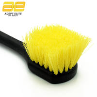 Cepillo de Limpieza para Llantas de Coche AE XC34 de Alta Eficiencia con Mango de Plástico PP y Cerdas de Nylon Largas y Suaves