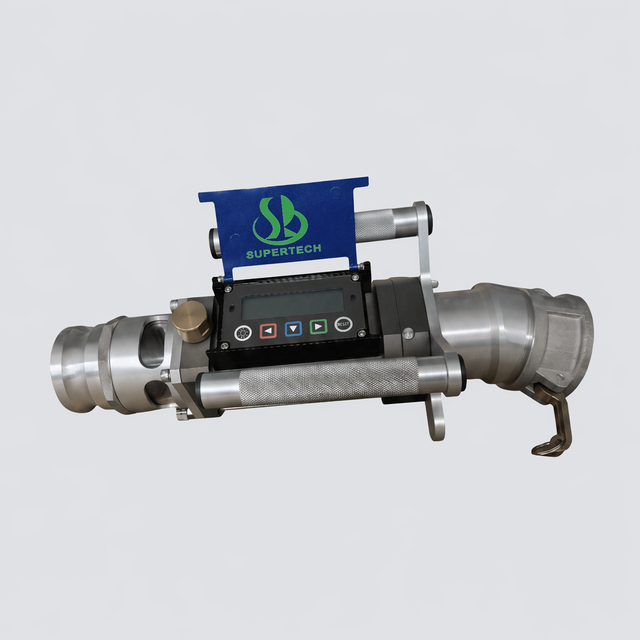 Super Tech FM8 3'' Stainless Steel Gravity Unloading Flow Meter with +/-0.2% Accuracy for Diesel/Kerosene/Gas