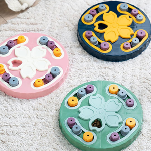 For New <b>Plastic</b> Dog Slow Food <b>Bowl</b> & <b>Plate</b> Educational Toy for Boredom Relief Pet Interactive Slow Feeder <b>Bowl</b> for Cats <b>and</b> Dogs - Product Image 2