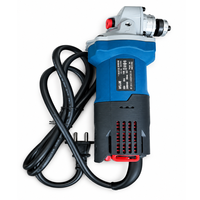 Meuleuse d'angle professionnelle OEM ODM 710W 12000 tr/min pour le meulage et la découpe des métaux, disque de 100 mm, broche M10, design compact