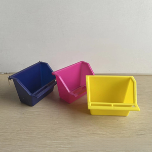 Juego de tazas de alimentación de acero inoxidable para aves, jaula de vuelo para pájaros cantores, con cierre seguro, para uso doméstico y en aviarios, resistente al óxido, venta al por mayor - Product Image 6