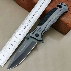 Couteau pliant tactique de haute qualité avec clip de poche et manche en aluminium pour le camping en plein air - Product Image 1