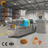 Machine extrudeuse de fabrication d'aliments secs pour chats et chiens à double vis, machine de fabrication d'aliments pour chiens