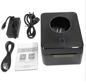 Imprimante thermique d'étiquettes de bordereau 4x6, 203 dpi, noir et blanc, code-barres, interface LAN avec connectivité Wi-Fi, en stock - Product Image 1