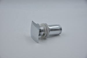 モダンホテルのバスルームアクセサリー、プッシュダウン式ポップアップクロムメッキシルバー洗面器排水口、簡単清掃機能付き - Product Image 4