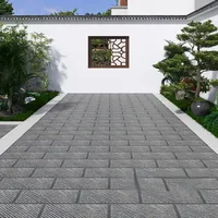 Estilo chino envejecido 300x600 jardín terraza azulejos antideslizantes Patio al aire libre piedras de pavimentación para baño Villa Hall