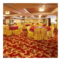 Jacquard Roter Teppich Schöner Funktionsraum-Teppich Hotel Bedruckter Teppich Kailicarpet