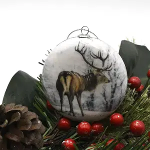 Noel topu ağacı dekorasyon süsler kırılmaz asılı topları tatil düğün noel paskalya için 4 temmuz sevgililer