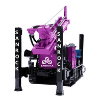 Appareil de forage de puits d'eau multifonctionnel Machine de forage d'eau souterraine Appareil de forage de puits d'eau portable