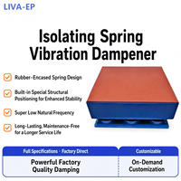 Isolateur de vibrations à ressort robuste, amortisseur anti-vibrations pour ventilateurs CVC et machines industrielles