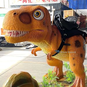 Parc d'attractions Jardin pour enfants Animatronic Cartoon Riding Dinosaur - Product Image 2