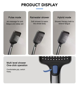 Ensemble de douche mural intelligent <span class=keywords><strong>avec</strong></span> affichage de la température LED, robinets de salle de bain, qualité supérieure à prix abordable - Product Image 4