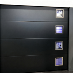 <span class=keywords><strong>Porte</strong></span> <span class=keywords><strong>de</strong></span> <span class=keywords><strong>garage</strong></span> à enroulement moderne en acier sur mesure avec écran en fibre <span class=keywords><strong>de</strong></span> verre, finition ignifuge pour les espaces <span class=keywords><strong>de</strong></span> <span class=keywords><strong>garage</strong></span> commerciaux - Product Image 5
