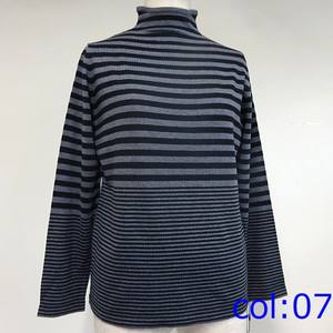 Reasonable Price Casual Style Multiple Colors Ladies Winter <b>Turtle</b> <b>Neck</b> <b>Sweaters</b> Acrylic/Rayon/Nylon Blend Two-pitch Border - Product Image 3
