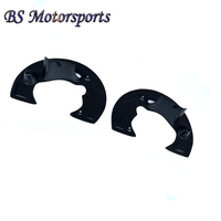 Plaque de protection de conduit d'air de refroidissement des freins avant en fibre de carbone sèche pour BMW G87 M2/G80 M3/G82 M4 2021+