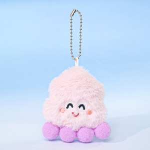 CHENXI 6 styles de porte-clés personnalisés en peluche d'animaux marins, pendentifs de sac à dos Kawaii en forme de poulpe - Product Image 4