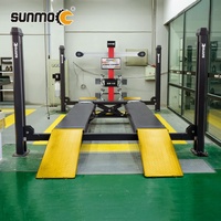 Máquina de Alineación de Ruedas 3D SAMFD SM-V2+, Ajuste Universal, Multivoltaje, Servicio Automotriz, Alineación de Cuatro Ruedas 3D