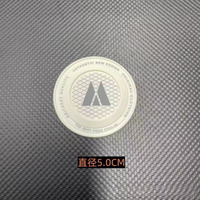 Écussons thermocollants ronds en silicone TPU 3D gaufré haute fréquence personnalisés, étiquettes de luxe à repasser pour vêtements et logos