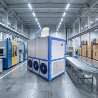 Unité de Traitement d'Air Froid Automatique (UTAF) sur Pied – Composants Clés pour le Contrôle de la Température, de l'Humidité et du CO2 – Capacité de Refroidissement de 8,4 à 168 kW