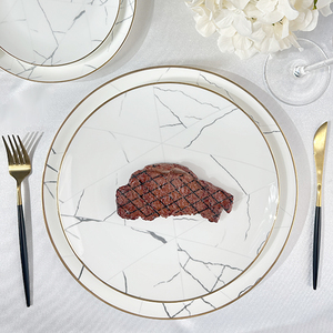 Food Plate <b>Set</b> Ceramic Dinner <b>Set</b> Manufacture of Dishes for <b>Restaurant</b> - Product Image 4