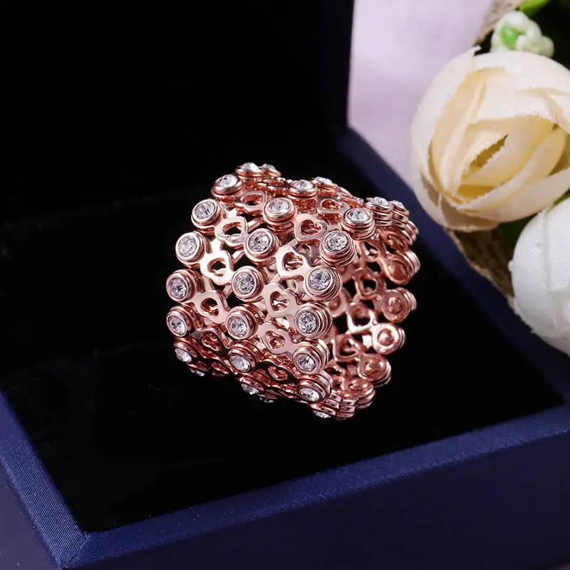 Di alta qualità gioielli rotondi moissanite anello magico il signore della raccolta degli anelli design unico anelli gioielli donna per regalo