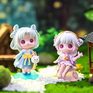 Caja Sorpresa Personalizada de Figura Coleccionable de Chica Hanfu de Estilo Chino <span class=keywords><strong>Antiguo</strong></span>, Figura de Hada de Ensueño para Decoración de Escritorio de Oficina y Regalo para Niñas - Product Image 3