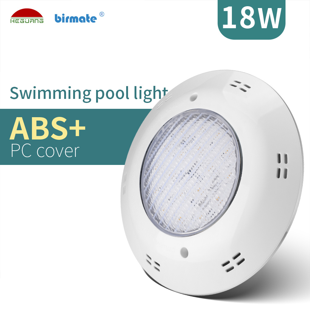 18W IP68 Structure Waterproof Surface Mounted Underwater LED Swimming Pool Light