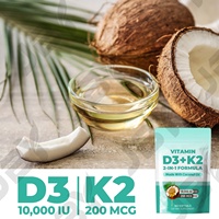 Gélules de Vitamine D3+K2 à Marque Privée JBY OEM – Complément Alimentaire pour le Soutien Immunitaire des Adultes