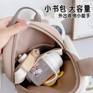 Zoyzoii Children's <b>Backpack</b> B32 Breathable Ultra Light Canvas Cartoon Design For Kindergarten School Use - Product Image 3
