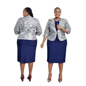 Traje de Negocios Moderno para Mujer, Vestido Formal para Oficina, Escote Profundo en V - Product Image 6
