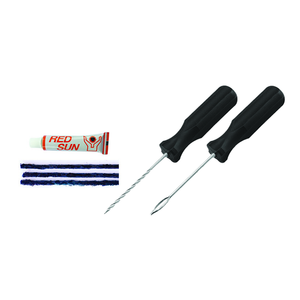 Kit di riparazione pneumatici per utensili a mano portatile con impugnatura compatta da 3.2mm da 7 pz/set-3 strisce di gomma + scatola lubrificante da 6g | Commercio all'ingrosso - Product Image 1