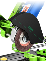 Support de découpe réglable pour meuleuse d'angle, support de coupe en métal pour meuleuse d'angle de 100/125 mm