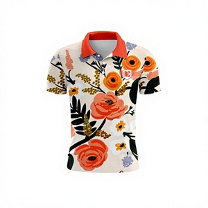 Chemise hawaïenne unisexe pour l'été 2024, tissu jersey respirant, motif floral, tendance décontractée, vêtements de mode - Product Image 1