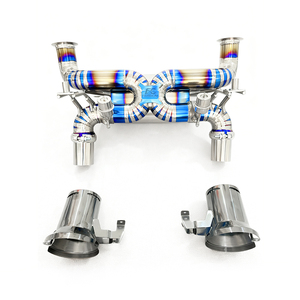 Sistema de Escape Catback para Lamborghini LP700, Difusor <span class=keywords><strong>SVJ</strong></span> Modificado, Silenciador de Titanio, Modificación de Rendimiento para Autos de Carreras - Product Image 2