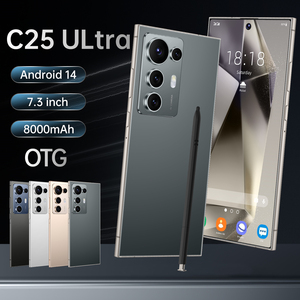 New Design <b>7</b>.3 <b>Inch</b> Unlocked Dual SIM C25 Ultra Smartphone CDMA LTE 16GB HD Display 108MP Decacore Version Cell <b>Phones</b> - Product Image 1