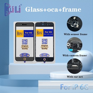 Kuli cho iPhone 6 <span class=keywords><strong>7</strong></span> 8 cộng với kính phía trước <span class=keywords><strong>OCA</strong></span> Tai Net máy ảnh khung cảm biến 3 trong 1 điện thoại LCD hiển thị màn hình cảm ứng phụ tùng thay thế - Product Image 5