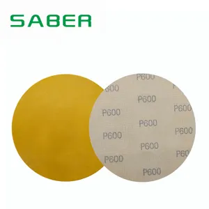 SABER Custom Size 2 Inch Drill Star Anise Sand Paper Water Proof Sand Paper Abrasive Paper For Polishing And Sanding