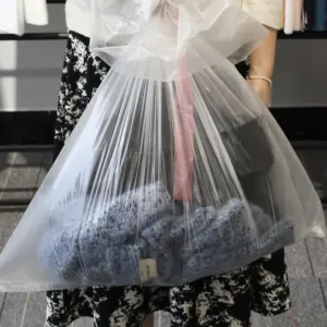 Grosir Rumah Sakit Biodegradable larut dalam air tas Laundry tas Pva