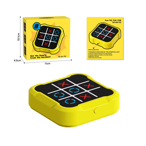 <span class=keywords><strong>Jeu</strong></span> de société Tic <span class=keywords><strong>Tac</strong></span> Toe classique 2026, durable et portable, amusant pour tous les âges - Product Image 6