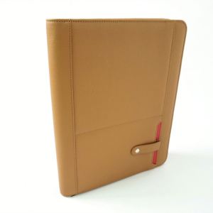 X515 - Organizador de Negocios en Oferta, Carpeta de Archivo A4 con Cierre de Cremallera, de Cuero PU, con Anillas, Porta Tablets para iPad - Product Image 3