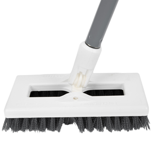 แปรงขัดพื้น ด้ามพลาสติก ขนแปรงพลาสติก แปรงทำความสะอาดห้องน้ำ ที่ขูดอเนกประสงค์ - Product Image 2