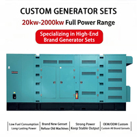 Groupe électrogène diesel sur mesure pour usine, 100KVA 150KVA 200KVA 250KVA 300KVA 350KVA 400KVA 500KVA, moteur de secours